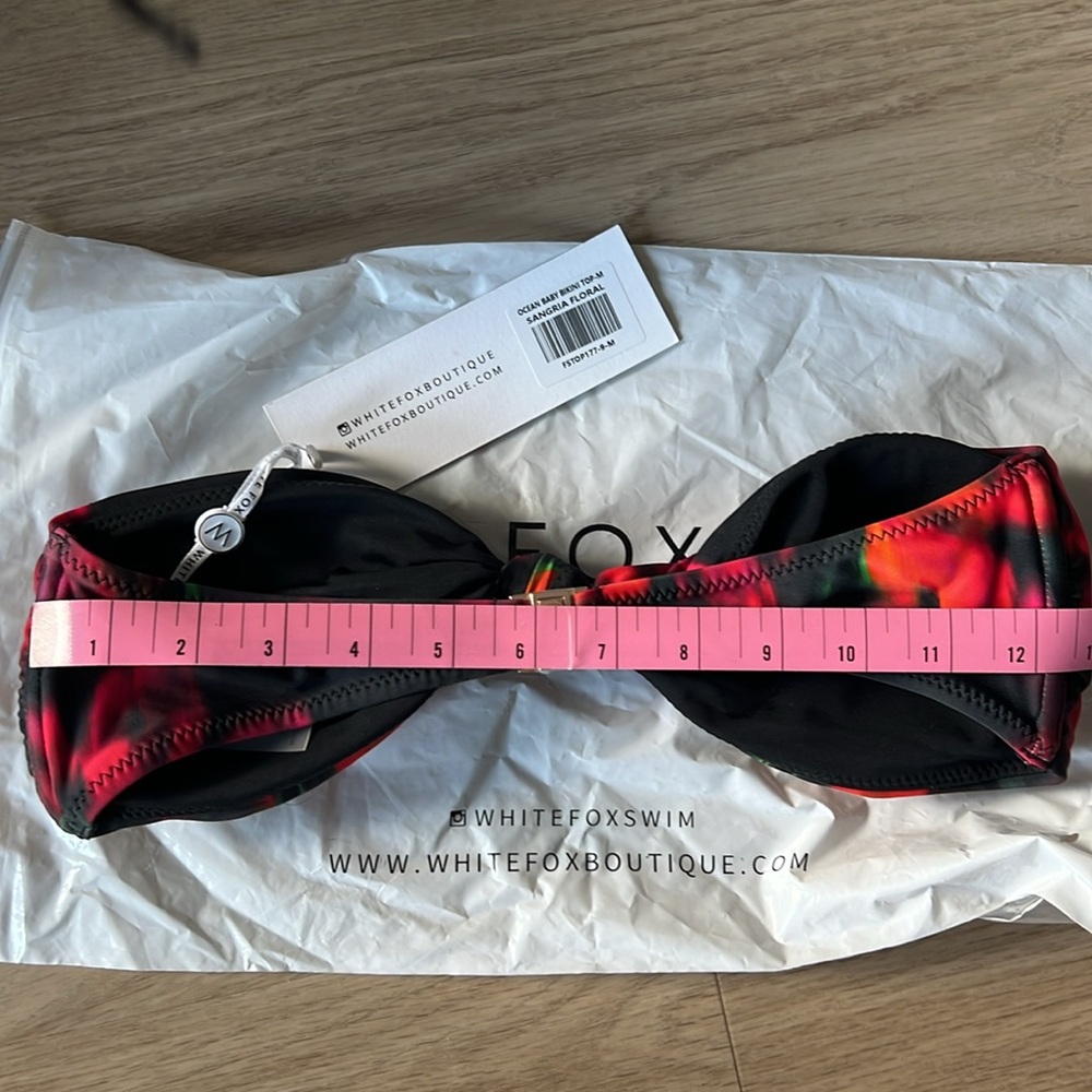White Fox Boutique Bikini -Sangria Floral - Picture 5 of 6